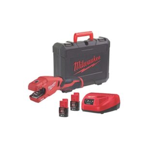 Milwaukee M12PCSS-202C 12V 2 x 2.0Ah Li-Ion RedLithium Cordless Pipe Cutter - Image 1