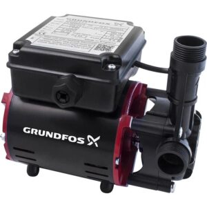 Grundfos SSR2-2.0 C Single Impeller Regenerative Shower Booster Pump 2.0 Bar - Image 1