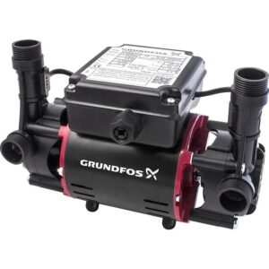 Grundfos STR2-1.5 C Twin Impeller Regenerative Shower Booster Pump 1.5 Bar - Image 1